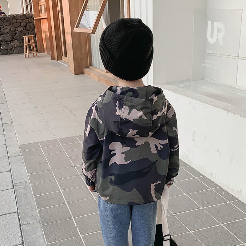 Áo Khoác Xuân Thu 2022 Mới Phong Cách Nước Ngoài Cho Bé Trai