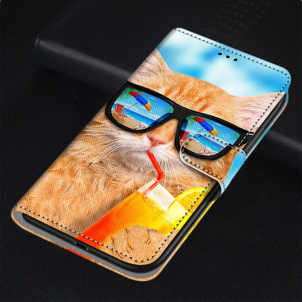 Sự Bảo Vệ Ốp Lưng Điện Thoại Dạng Ví Da Lật Dành Cho Xiaomi Redmi 8 8a Redmi Note 8t Redmi K30 4g 5g Funda Coque