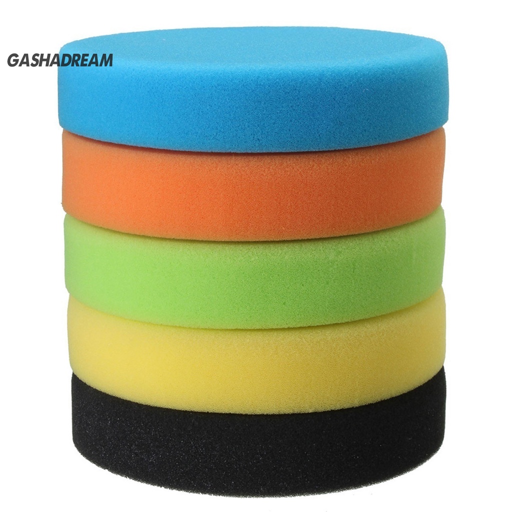 Miếng xốp tròn mềm mại đánh bóng xe hơi tiện lợi 150mm