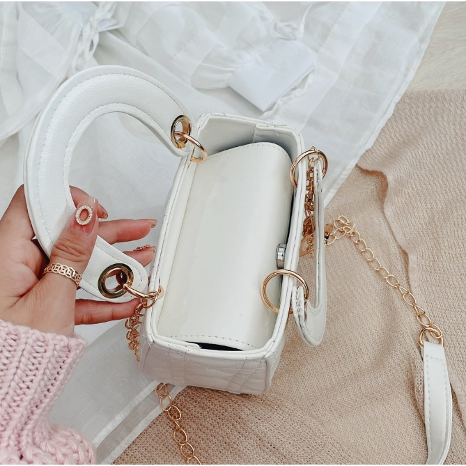 Túi xách nữ đeo chéo công sở thời trang cao cấp đẹp đi chơi giá rẻ dior dáng vuông HouSa041