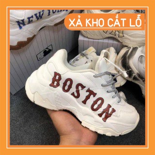 Giày Thể Thao Sneaker Tăng Chiều Cao Boston Nam Nữ, Giày thế thao ny đế rời hàng 1:1 Hot Trend 2021