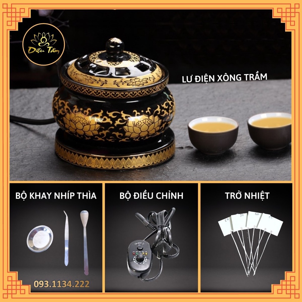Phụ kiện lư xông trầm hương- dành cho lư điện xông trầm