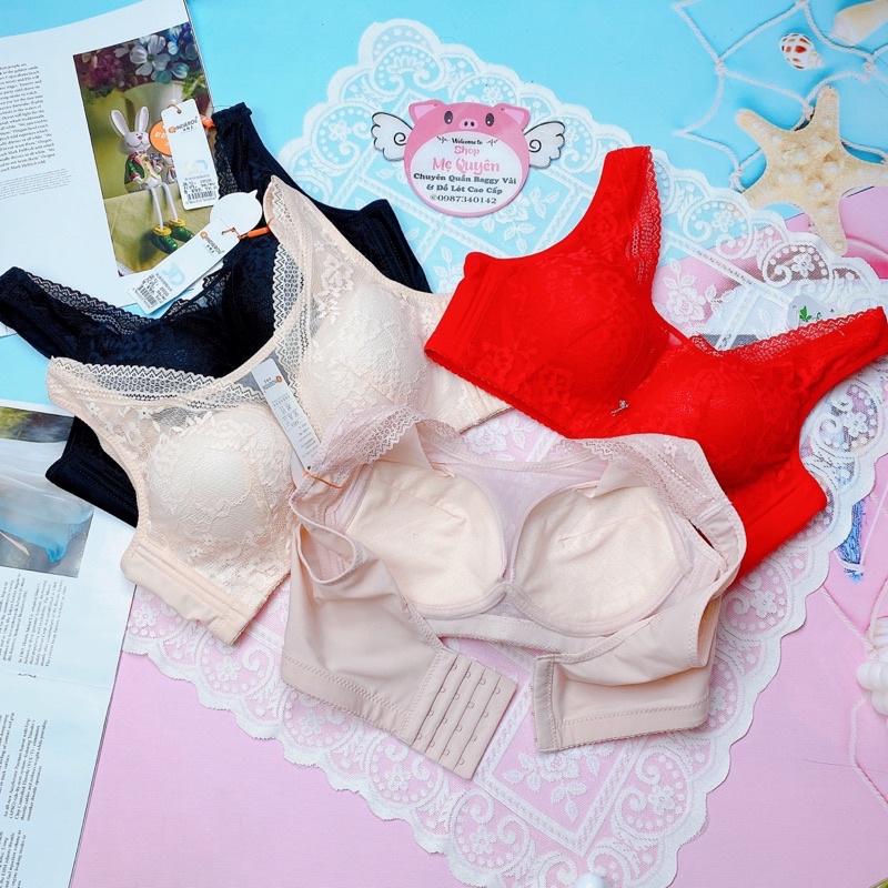 Áo ngực đệm mỏng không gọng , áo lót định hình chống tràn diệt mỡ lưng nách