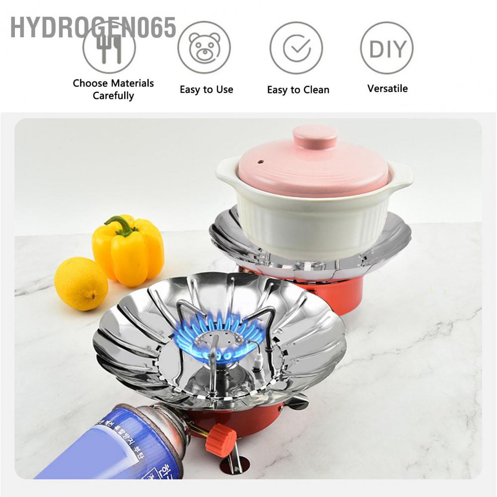 Bếp gas mini thiết kế giá đỡ có thể thu gọn tay nghề tốt hoạt động đơn giản