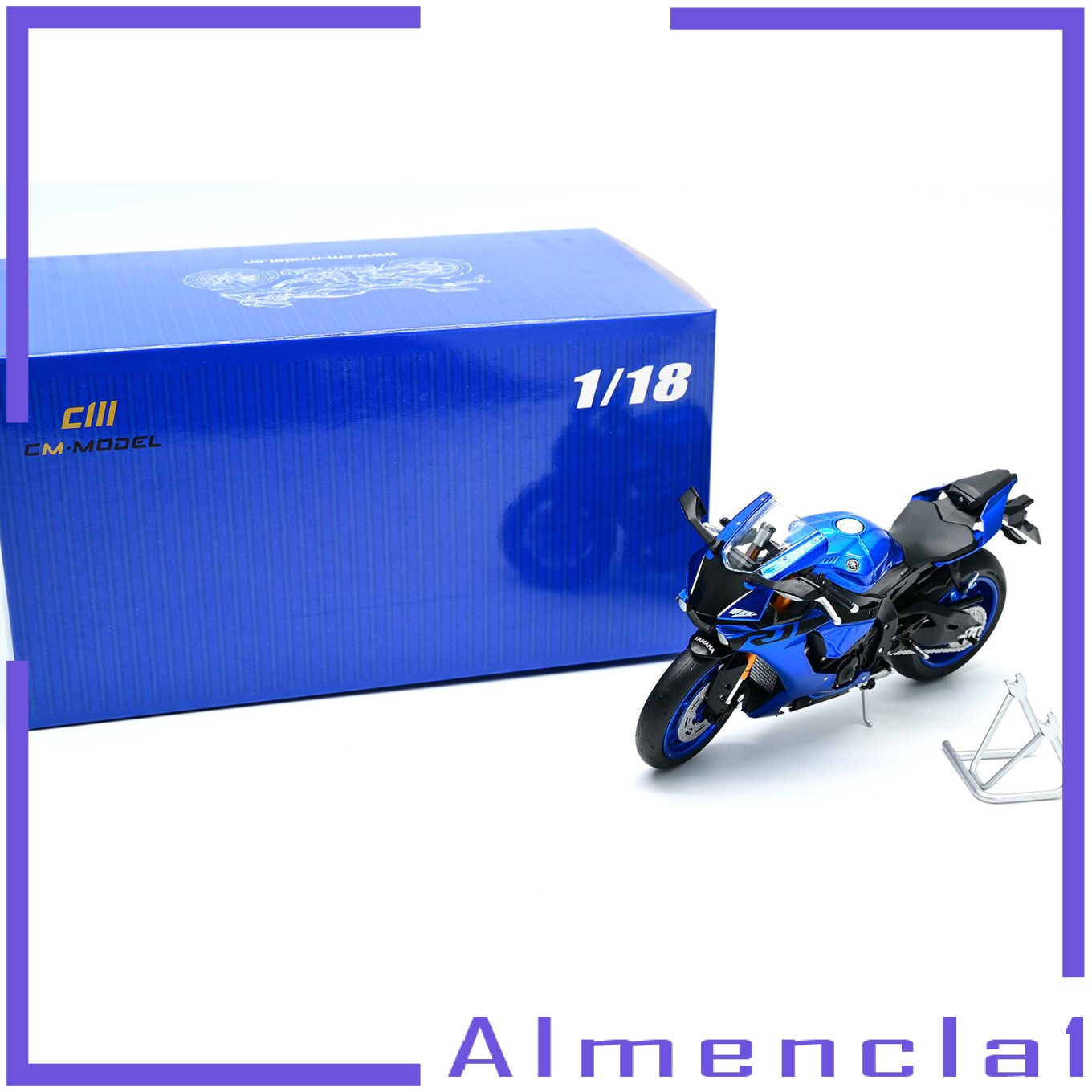 Mô Hình Xe Mô Tô Yamaha Yzf-R1 Tỉ Lệ 1 / 18