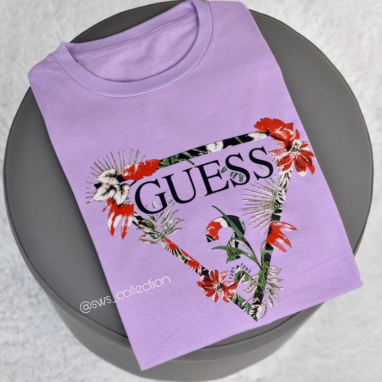 Áo Thun O guess Cho Phụ Nữ / Áo Phông Có Thương Hiệu