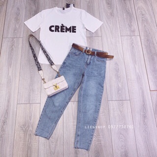 Quần baggy jean cạp khoá siêu tôn dáng