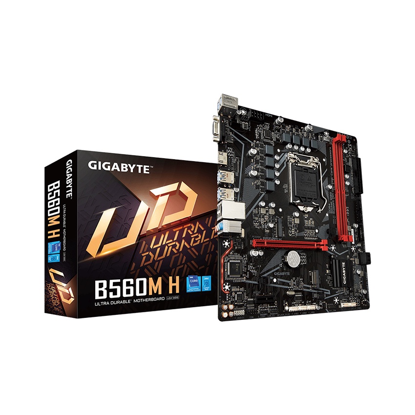 Mainboard Gigabyte B560M-H, bo mạch chủ thế hệ Intel Core i 10 và 11