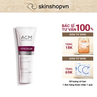 ACM Viticolor 50ml - Gel Che Khuyết Điểm Cho Vùng Da Bạch Biến - BS Nguyễn Đình Trung