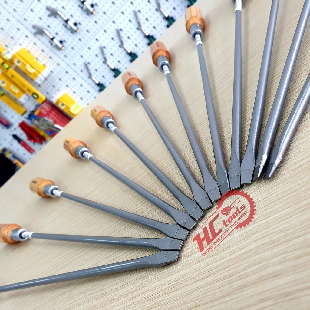 Tô vít đóng cán gỗ  Vessel Nhật Bản No.350-6x300