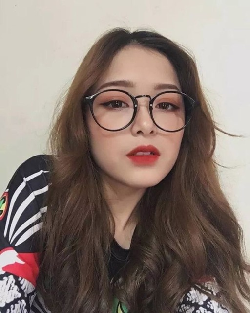 Gọng kính cận tròn nhựa dẻo 066 - Tiệm kính Candy