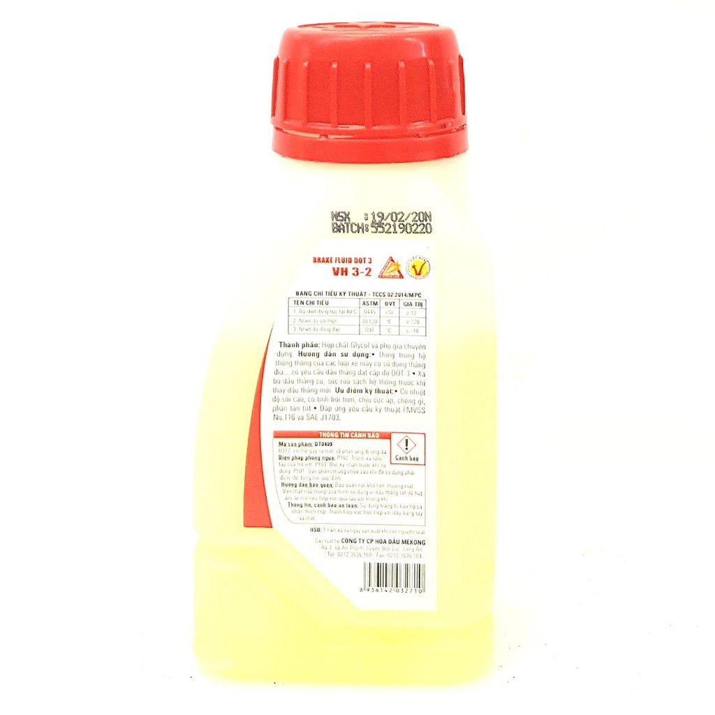 Dầu Thắng VH 3-2 100ml dành cho xe ga và xe số