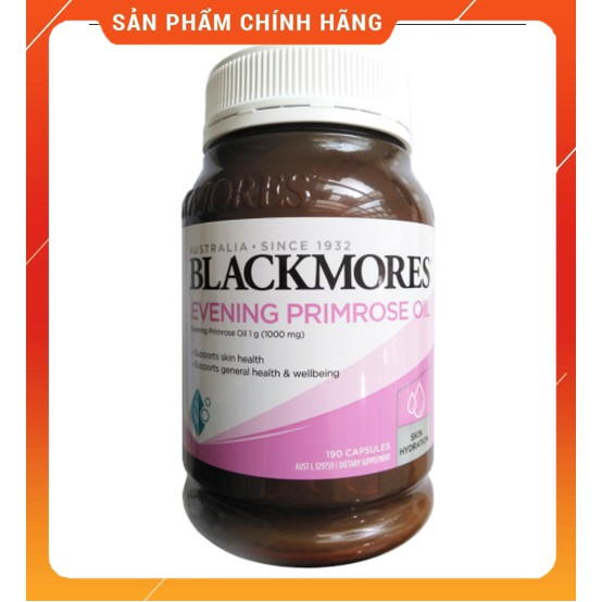 [CHÍNH HÃNG] Tinh dầu hoa anh thảo Blackmores 190 viên của ÚC - mã 0203