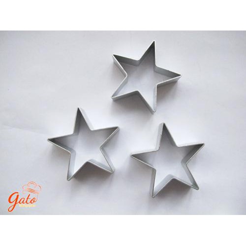 KHUÔN NHẤN NGÔI SAO ( 1 KHUÔN) size 5*5*1,8