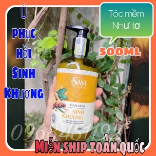 Ủ gừng phục hồi tóc Sinh Khương 500ml - Sam Natural