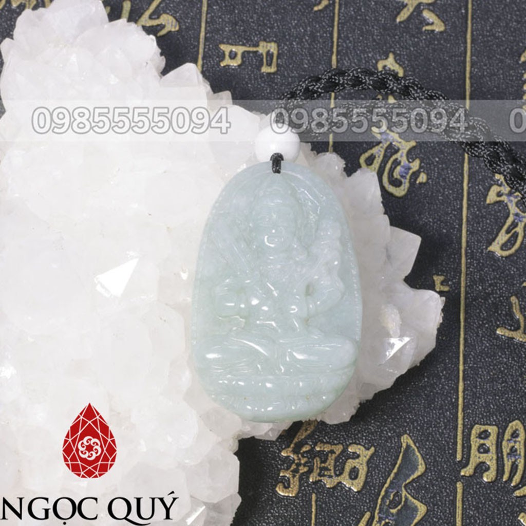 Mặt dây chuyền Phật bản mệnh Hư không tạng bồ tát 5x3cm