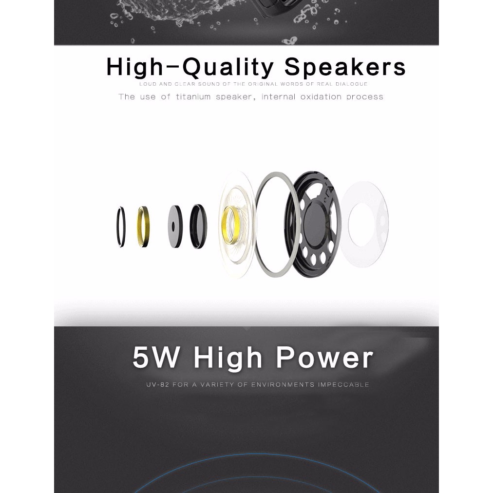 Bộ Đàm Hai Chiều BaoFeng UV-82 136-174/400-520 MHz Kèm Phụ Kiện