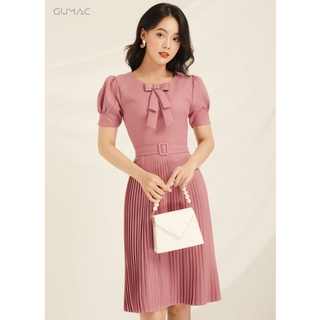 Đầm cổ nơ dập ly DA852 GUMAC