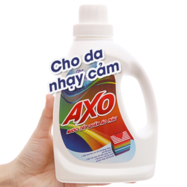 Nước tẩy màu axo hương hoa 400ml