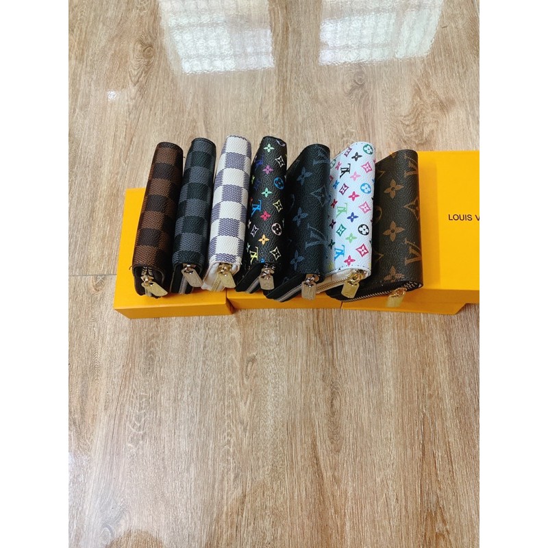 Ví khoá kéo mini hoạ tiết cầm tay, bỏ túi full box sang chảnh Rosabeli