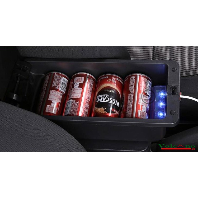 Hộp Tỳ Tay Xe Ô Tô Toyota Vios 2014-2017 Có Cổng Sạc TT02