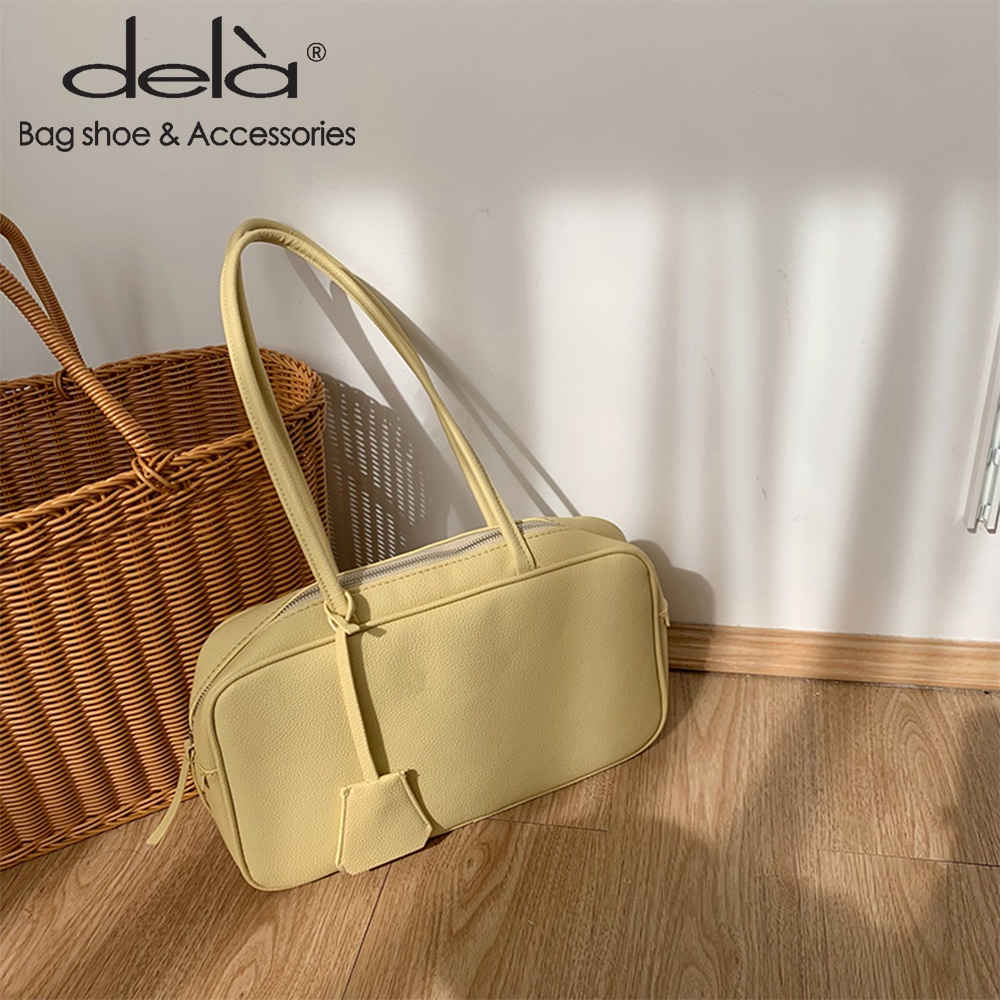 Dela niche Túi tote Đeo Vai Sức Chứa Lớn Giản Dị Hàng Mới