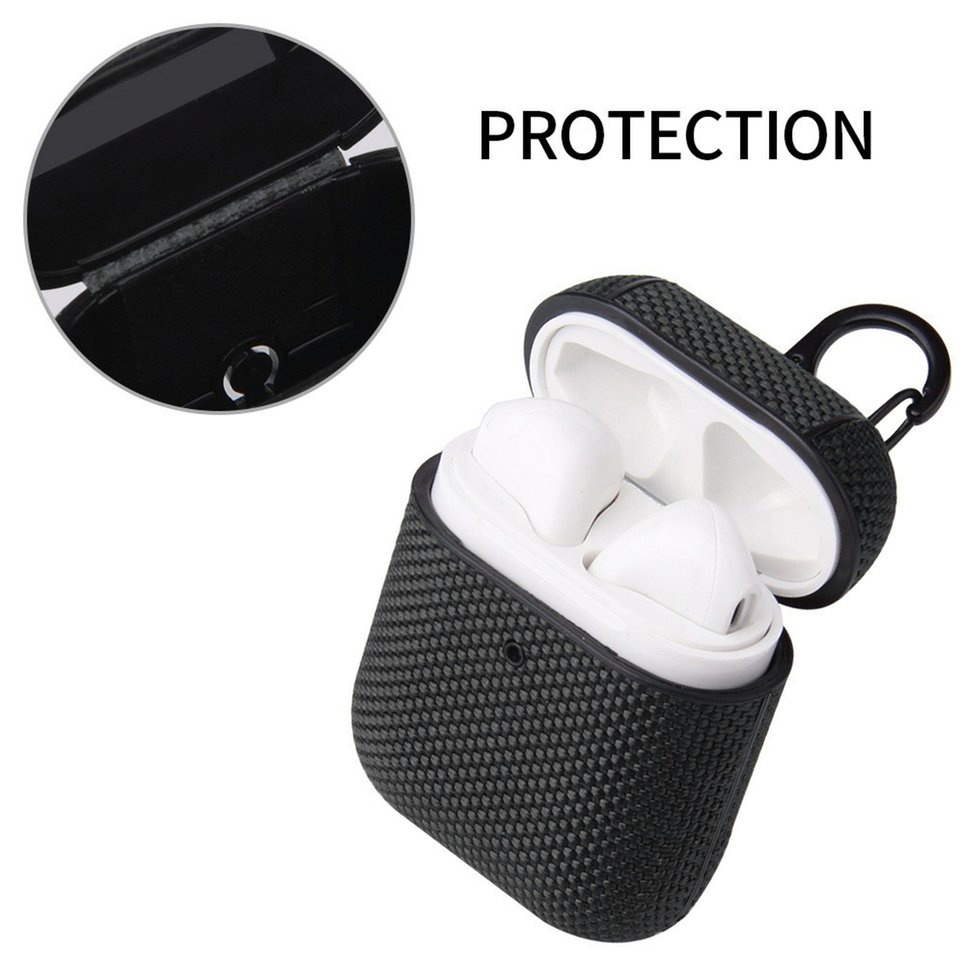 Nylon Case Protective Wireless Earphone Cover For Airpods 1/2 For Airpods Pro