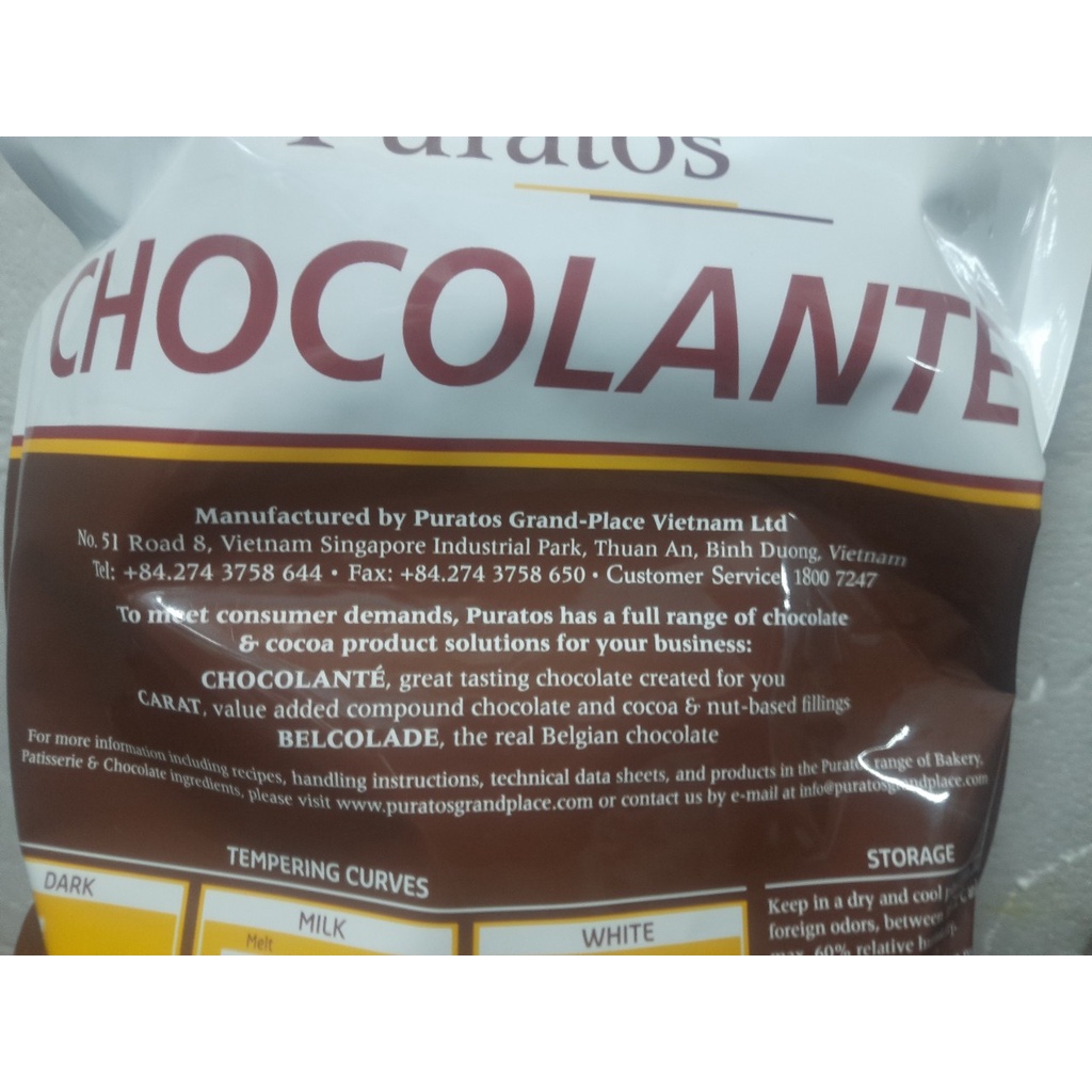 SCL 100% - 1kg SÔ CÔ LA Socola chocolate NGUYÊN CHẤT 100% MỘT TRĂM ( hoàn toàn không đường)