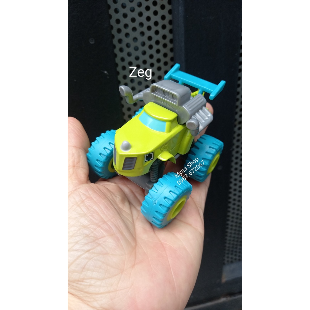 Xe địa hình không hộp: Blaze and The Monster Machines  hãng Fisher-price