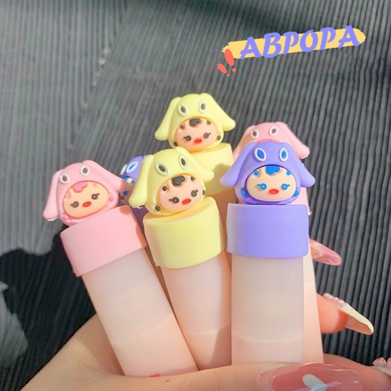 [Hàng mới về] Son môi chất lì dễ lên màu không dễ phai màu lâu trôi thiết kế kiểu dáng hoạt hình xinh xắn