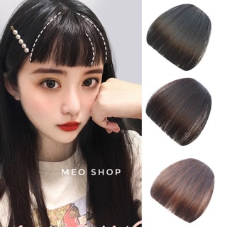 Tóc mái ngố giả kute - Mái ngố lửng trên trán Style Hàn Quốc xinh xắn