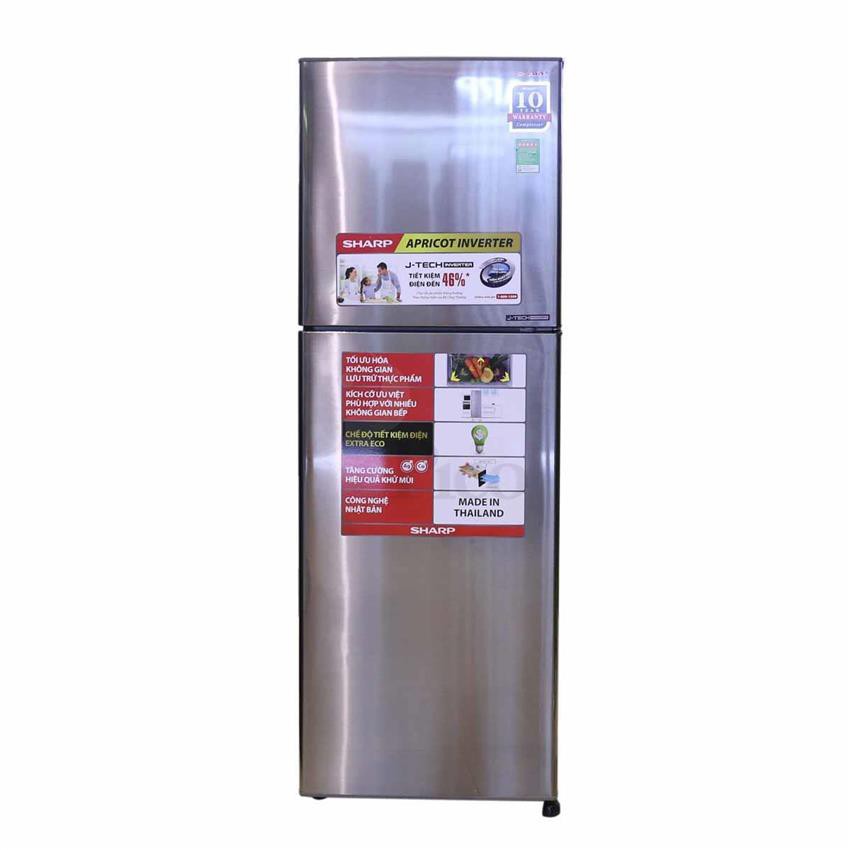 [ VẬN CHUYỂN MIỄN PHÍ KHU VỰC HÀ NỘI ] Tủ lạnh Sharp Inverter 271 lít SJ-X281ESL