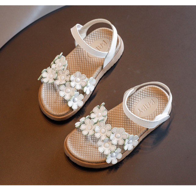 sandal bé gái size 21-30 hoa nhỏ siêu xinh