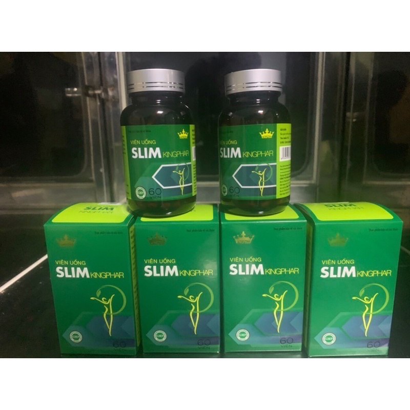 VIÊN UỐNG GIẢM CÂN SLIM KINGPHAR ( lọ 60 viên)