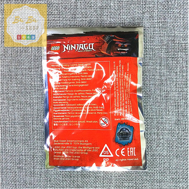 Lego Ninjago 891838 - Buffer foil pack - Bộ xếp hình Lego Nhân vật Buffer