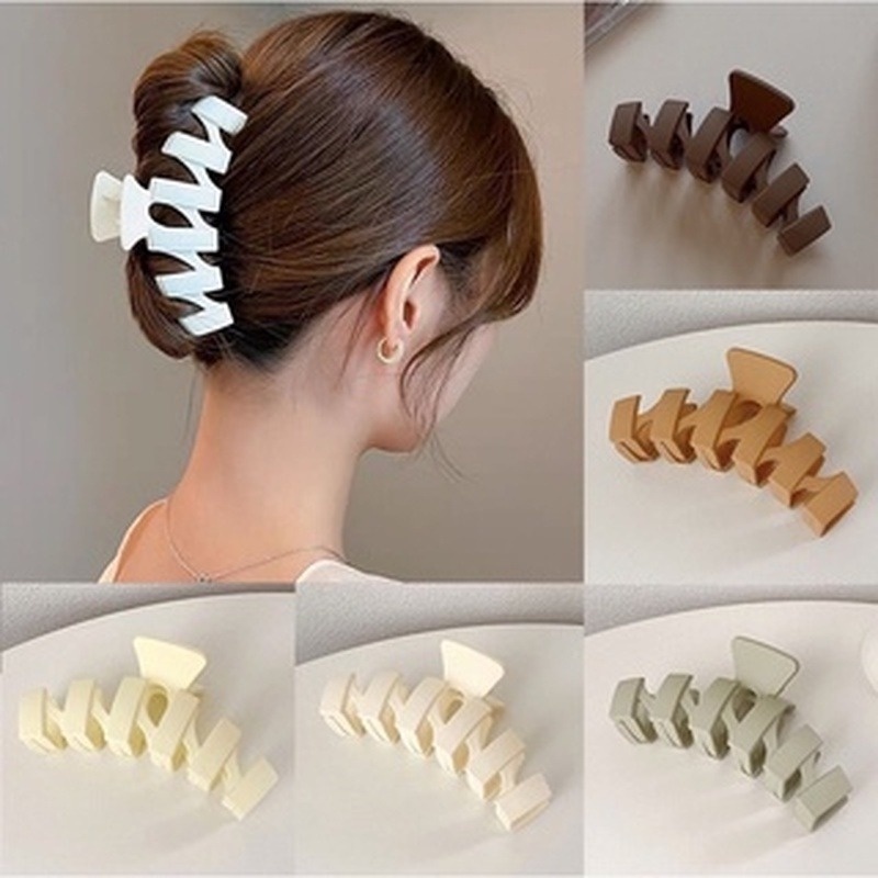 Kẹp Tóc Hình Cá Mập Bằng Acrylic Thời Trang Hàn Quốc