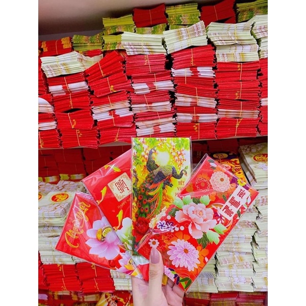 Bao lì xì năm mới hình ngẫu nhiên cực đep ✔️