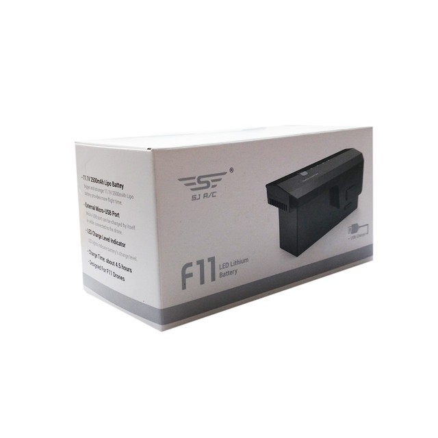 Pin máy bay flycam SJRC F11, F11 PRO, F11 4K PRO , 11.1V 2500mAh lipo pin
