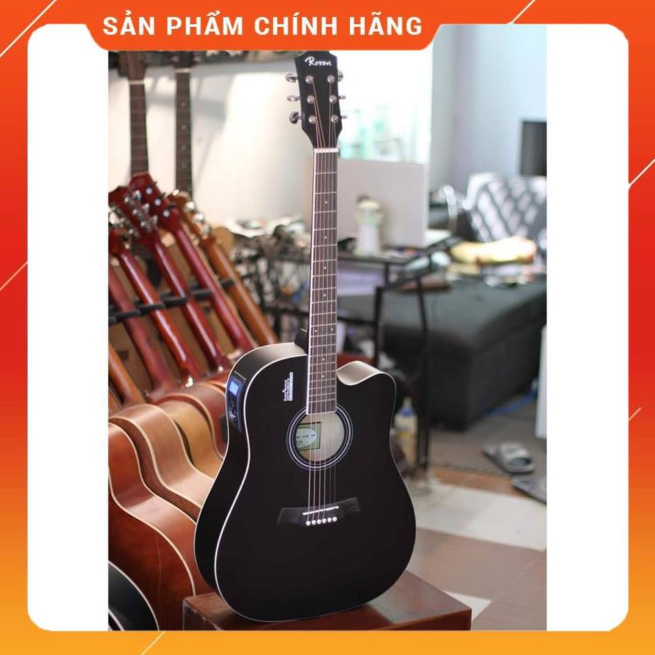 [HÀNG LOẠI 1] Đàn Guitar Rosen R135 Đen Tích Hợp Sẵn EQ ( Hàng Có Sẵn)