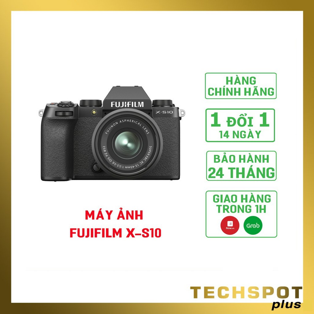 Máy Ảnh Fujifilm X-S10 | Chính Hãng Fujifilm Việt Nam | Bào Hành 24 Tháng