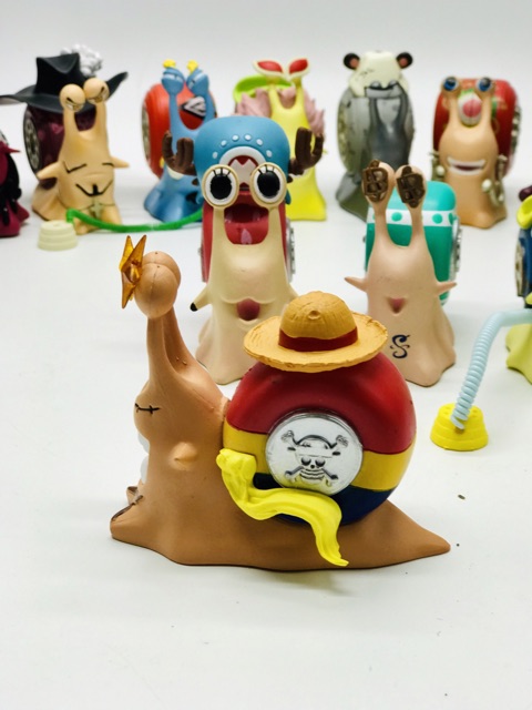 Mô hình Ốc Sên Den Den Mushi Băng Mũ Rơm Onepiece