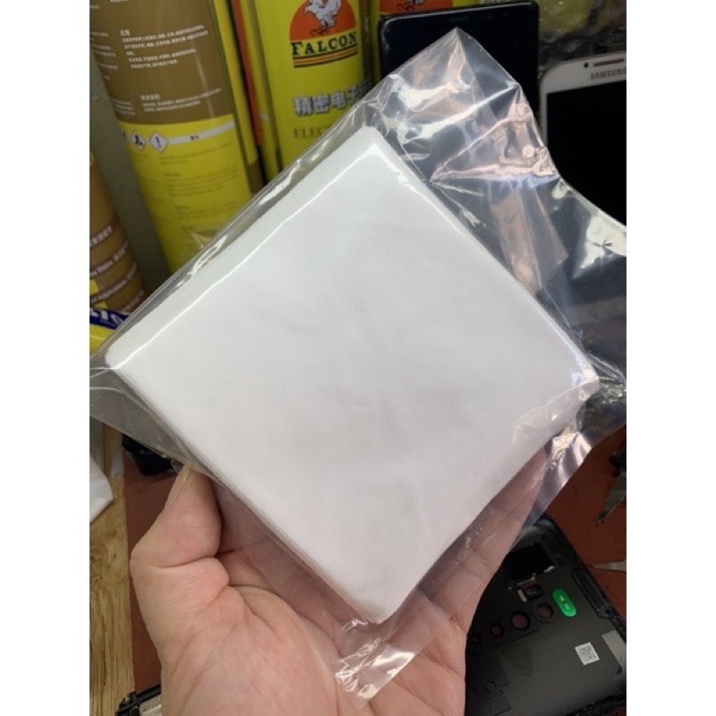 Khăn lau màn hình điện thoại, laptop,ipad, máy ảnh, kính mắt, vải khăn lau bụi mịn chuyên dụng