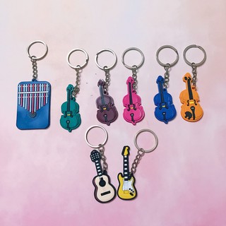 Móc khóa đàn Kalimba Guitar Celo Violin