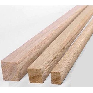 Gỗ thông vuông (đố vuông) 3 cm x L (50-100cm) các loại để trang trí, làm vật dụng trong nhà,....
