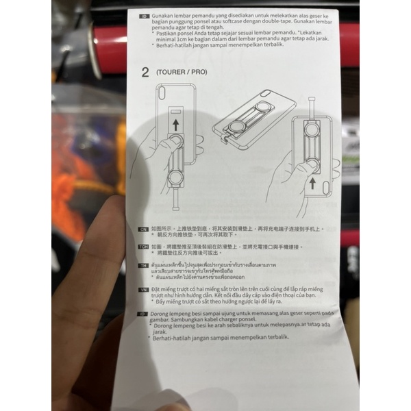 Giá đỡ điện thoại Hàn Quốc BIKER SOUL Moto Magfit nam châm ( KHÔNG SẠC)