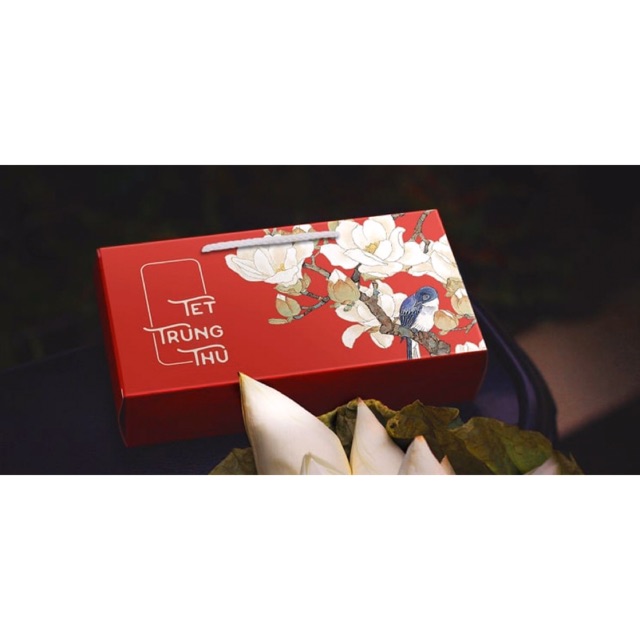 10 hộp trung thu 2 bánh mẫu Hoa ngọc lan