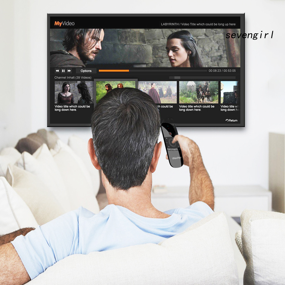 Bàn Phím Không Dây Sev-W1 2.4g Cho Android Tv Box Pc