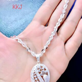 Dây chuyền bạc ý bản lớn