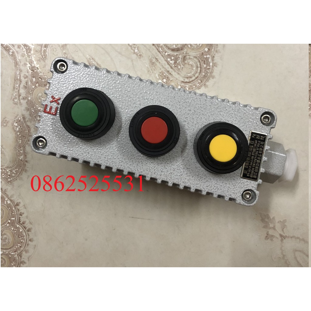 Hộp nút ấn ba phòng nổ LA53-3