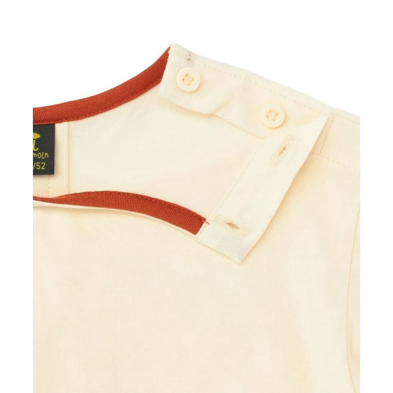 Áo cotton phối tay kẻ bé trai bé gái Mmln. HA3268